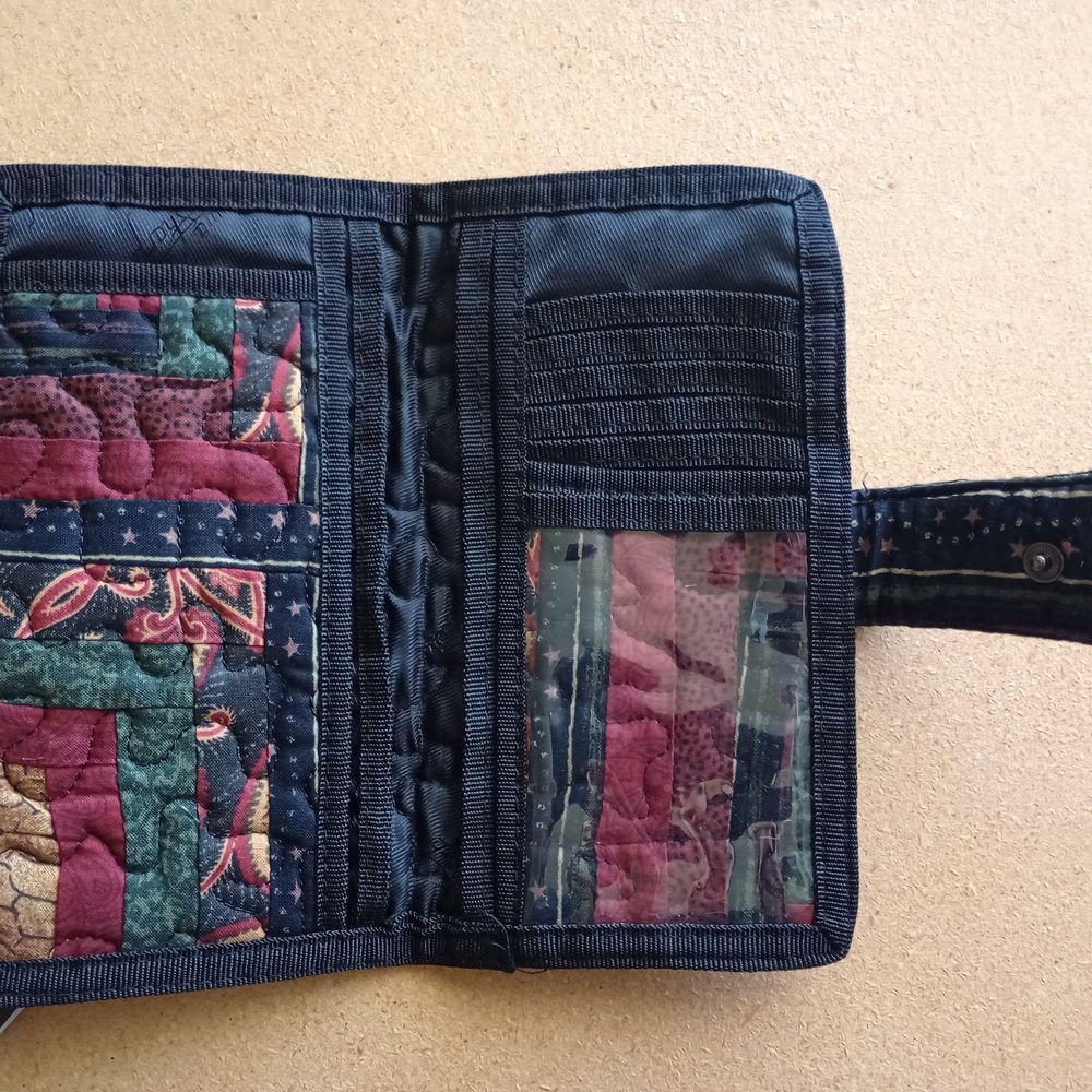 Donna Sharp Patchwork Fabric Wallet